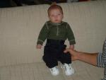 Li'l G with his Shell Toe Shoes