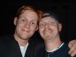 Caleb and Tim cheesin'